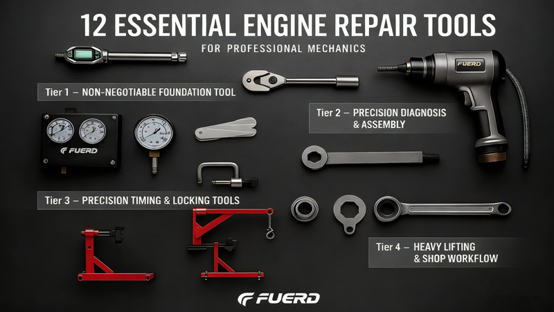Engine Repair Tools: The Professional Mechanic's 12 Essential Tools